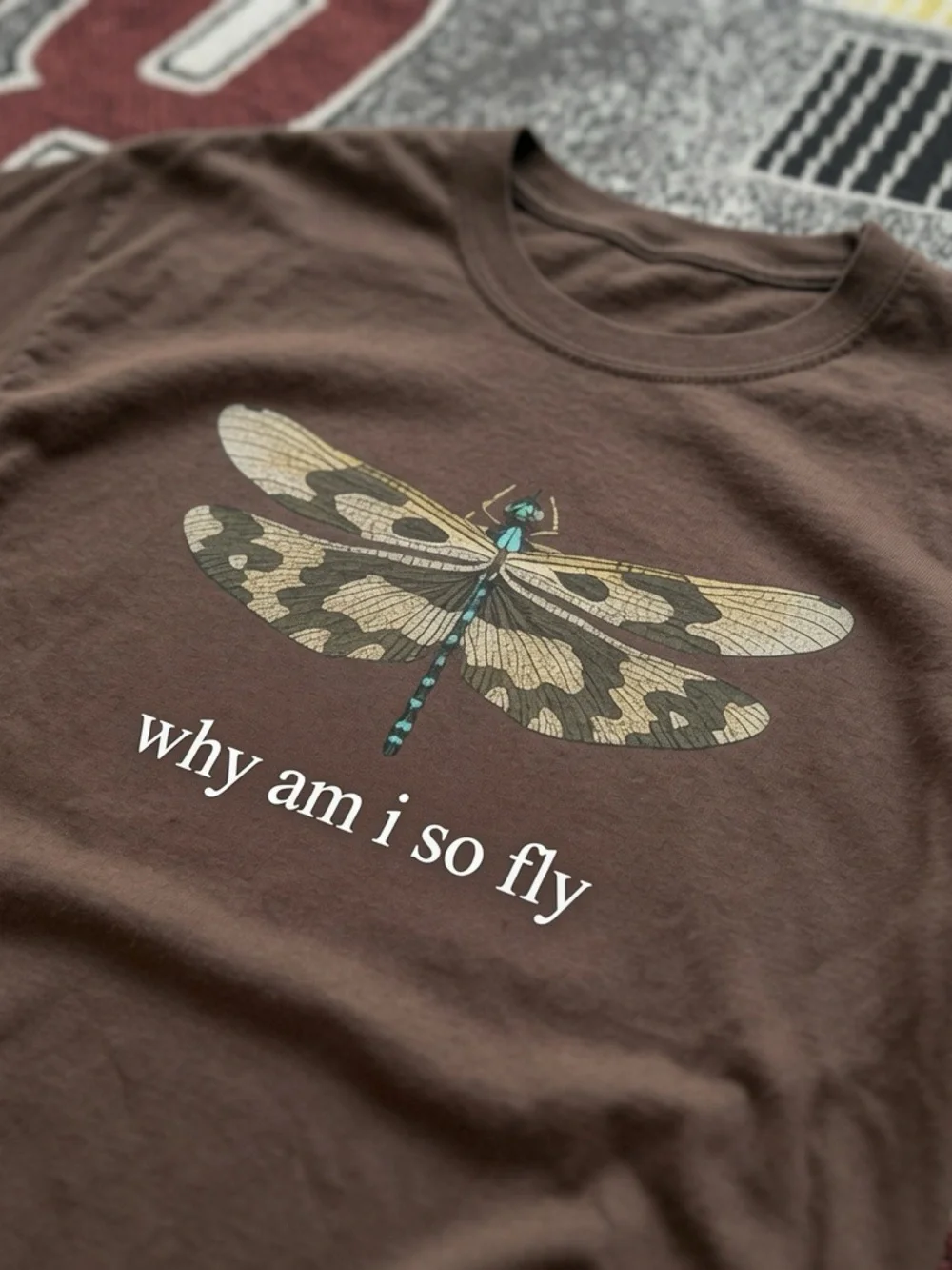 National Geo Why Am I So Fly Dragonfly Graphic T-Shirt